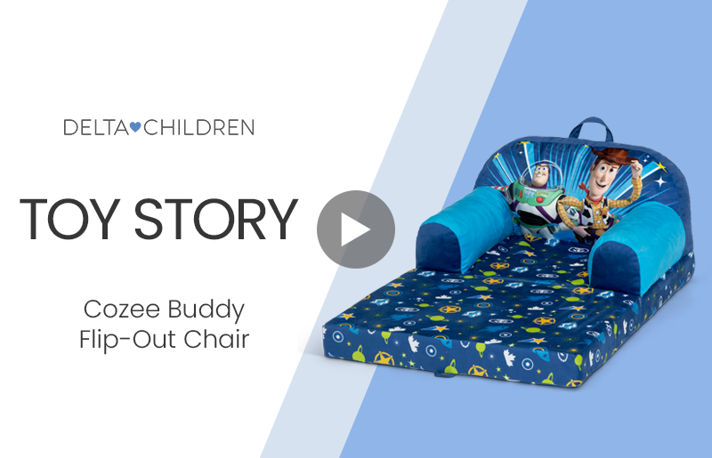 Toy Story Cozee Buddy Flip-Out Chair | Delta Children